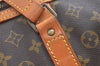 Authentic Louis Vuitton Monogram Sac Souple55 Hand Boston Bag Old Model LV 7601J