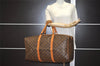 Authentic Louis Vuitton Monogram Sac Souple55 Hand Boston Bag Old Model LV 7601J