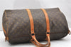 Auth Louis Vuitton Monogram Keepall Bandouliere 50 Boston Bag Old Model LV 7601K