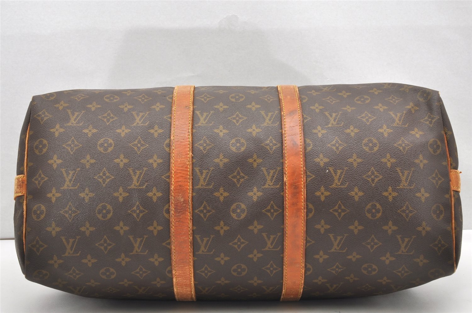 Auth Louis Vuitton Monogram Keepall Bandouliere 50 Boston Bag Old Model LV 7601K