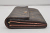 Authentic Louis Vuitton Monogram Portefeuille Sarah Purse Wallet M61734 LV 7602I