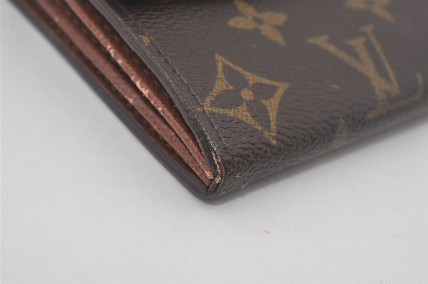 Authentic Louis Vuitton Monogram Portefeuille Sarah Purse Wallet M61734 LV 7602I