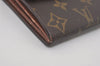 Authentic Louis Vuitton Monogram Portefeuille Sarah Purse Wallet M61734 LV 7602I