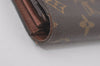 Authentic Louis Vuitton Monogram Portefeuille Sarah Purse Wallet M61734 LV 7602I