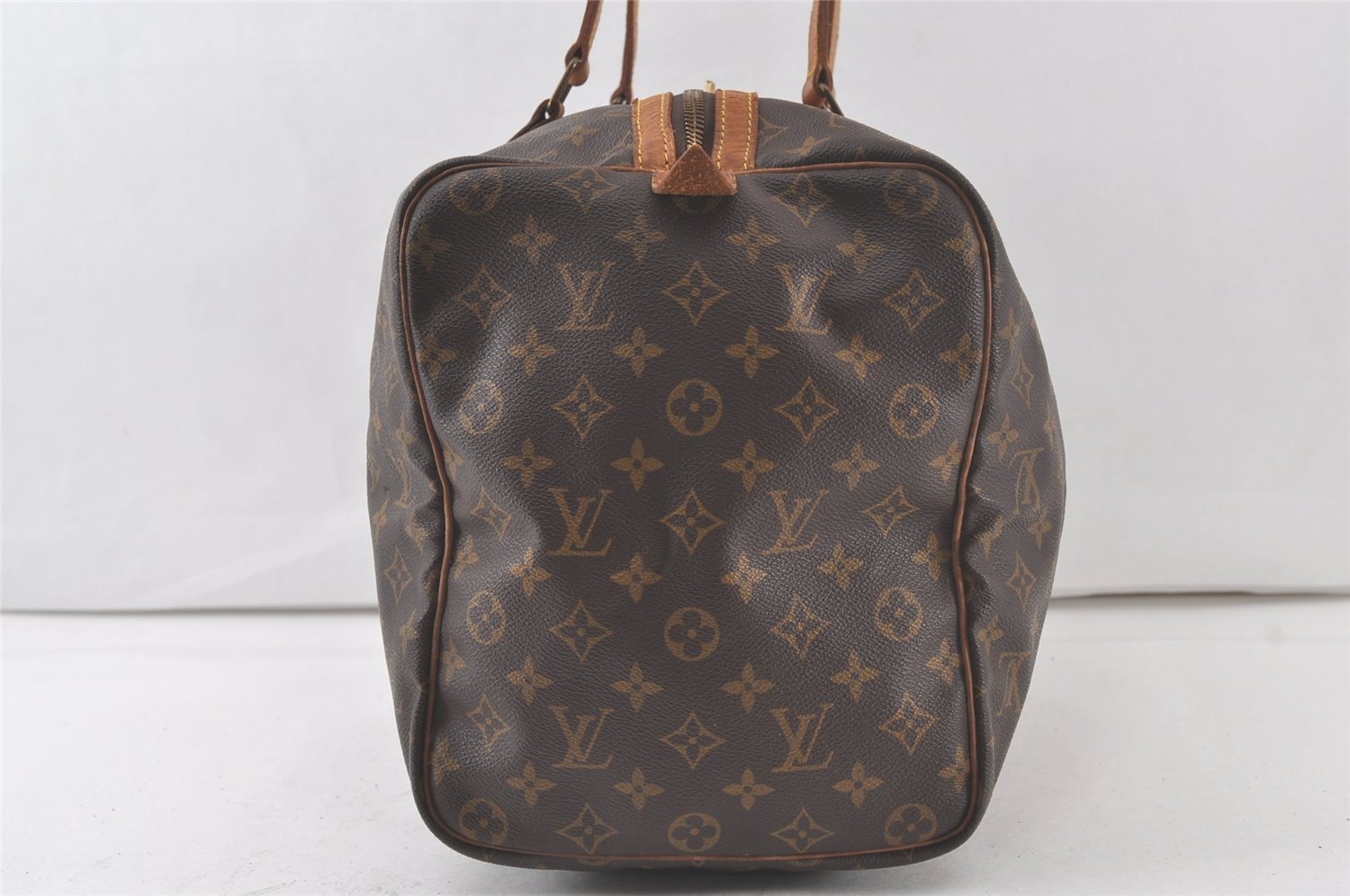 Authentic Louis Vuitton Monogram Sac Souple 45 Hand Boston Bag M41624 LV 7602K