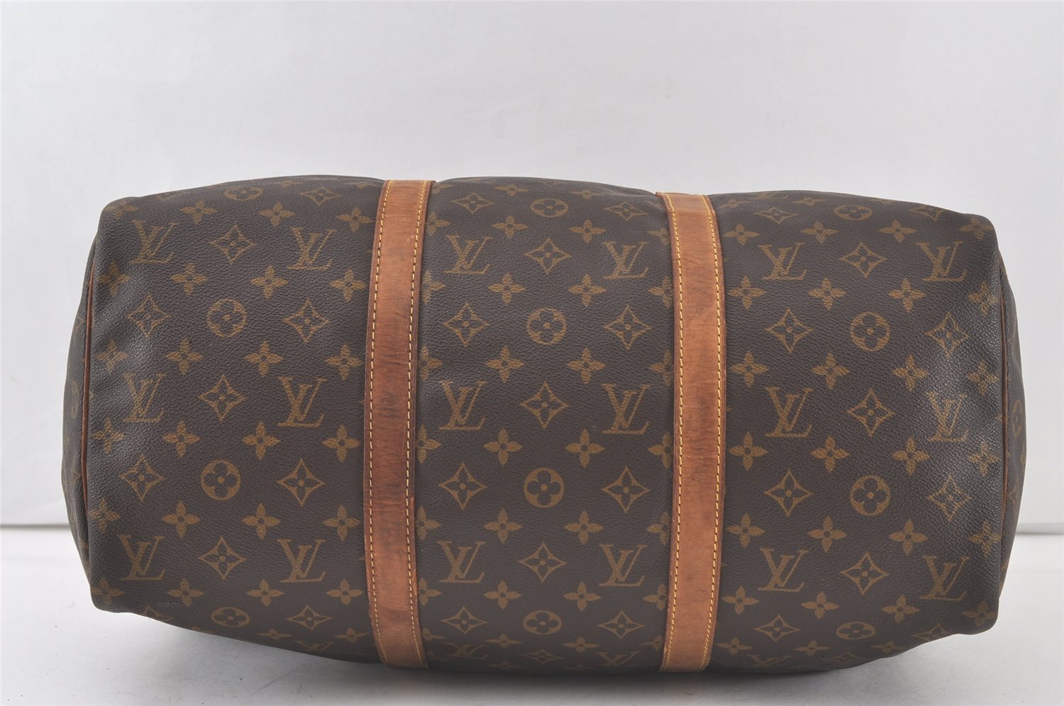 Authentic Louis Vuitton Monogram Sac Souple 45 Hand Boston Bag M41624 LV 7602K