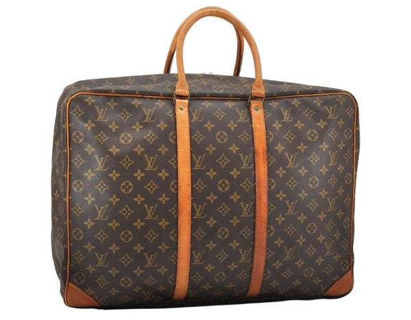 Authentic Louis Vuitton Monogram Sirius 50 Travel Boston Bag M41406 LV 7603K