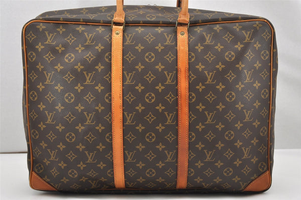 Authentic Louis Vuitton Monogram Sirius 50 Travel Boston Bag M41406 LV 7603K