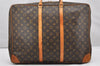 Authentic Louis Vuitton Monogram Sirius 50 Travel Boston Bag M41406 LV 7603K