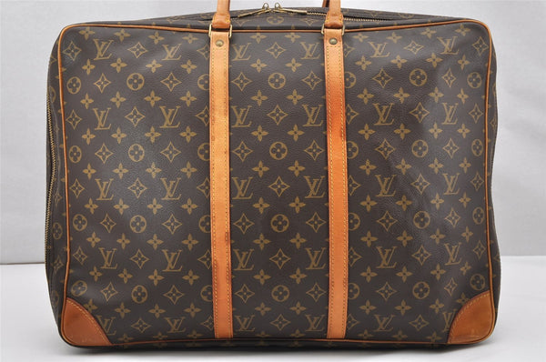 Authentic Louis Vuitton Monogram Sirius 50 Travel Boston Bag M41406 LV 7603K