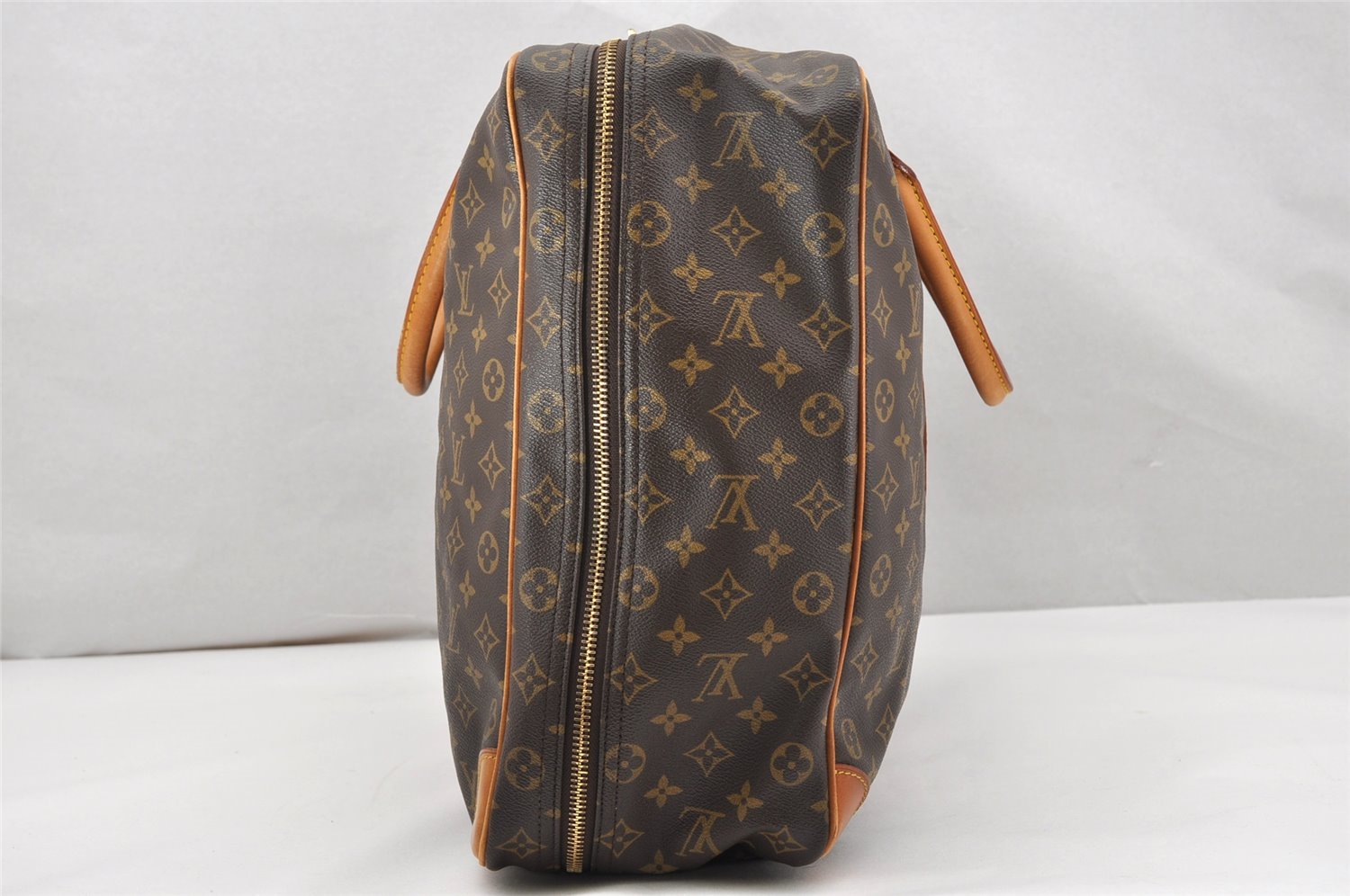 Authentic Louis Vuitton Monogram Sirius 50 Travel Boston Bag M41406 LV 7603K