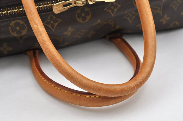 Authentic Louis Vuitton Monogram Sirius 50 Travel Boston Bag M41406 LV 7603K