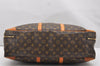 Authentic Louis Vuitton Monogram Sirius 50 Travel Boston Bag M41406 LV 7603K