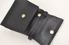 Authentic Salvatore Ferragamo Vara Ribbon Leather 2Way Hand Bag Black 7604J