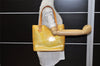 Authentic Louis Vuitton Vernis Houston Shoulder Hand Bag Yellow M91053 LV 7604K