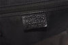 Authentic GUCCI Shoulder Cross Body Bag GG Canvas Leather 03136 Black 7605J