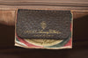 Authentic GUCCI Web Sherry Line 2Way Tote Hand Bag GG PVC Leather Brown 7606H