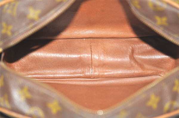 Authentic Louis Vuitton Monogram Nile Shoulder Cross Body Bag Old Model LV 7606I