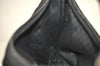 Authentic GUCCI Vintage Shoulder Hand Bag Purse Nylon Leather Black 7609J