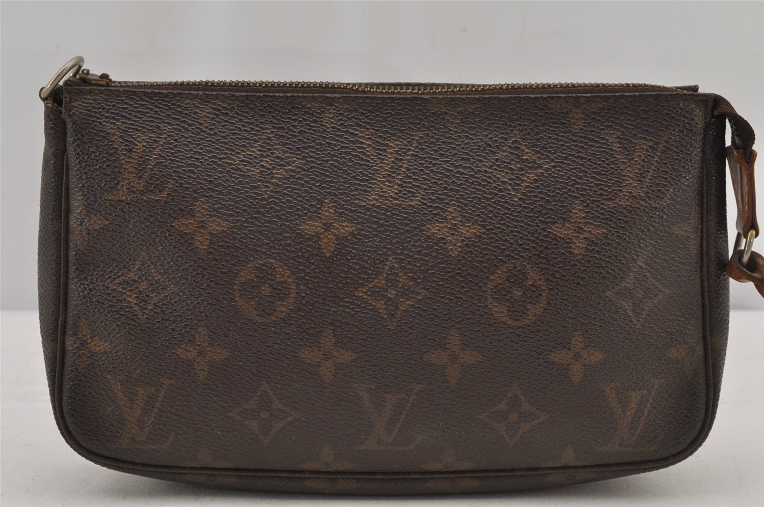 Authentic Louis Vuitton Monogram Pochette Accessoires Pouch M51980 Junk 7610J