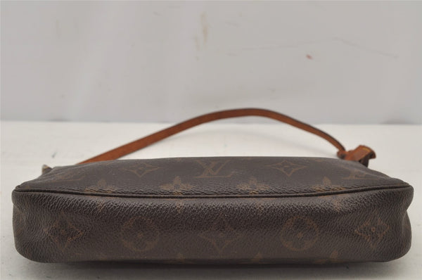 Authentic Louis Vuitton Monogram Pochette Accessoires Pouch M51980 Junk 7610J