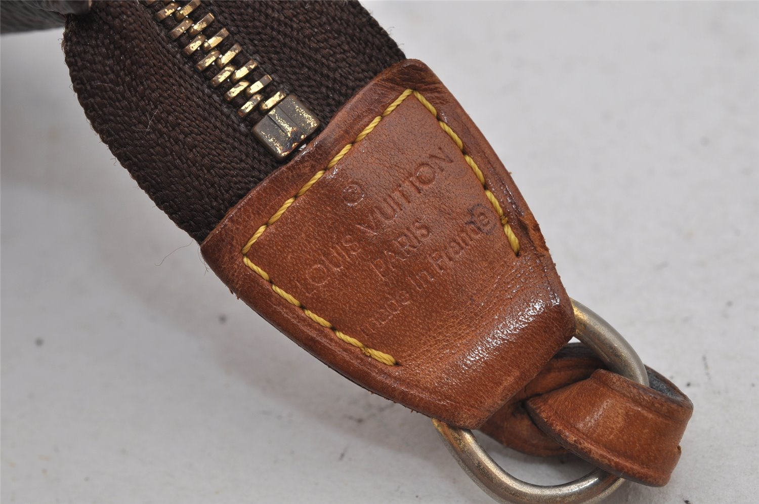 Authentic Louis Vuitton Monogram Pochette Accessoires Pouch M51980 Junk 7610J