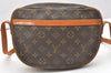 Auth Louis Vuitton Monogram Jeune Fille MM Shoulder Cross Bag Old Model LV 7610K