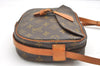 Auth Louis Vuitton Monogram Jeune Fille MM Shoulder Cross Bag Old Model LV 7610K