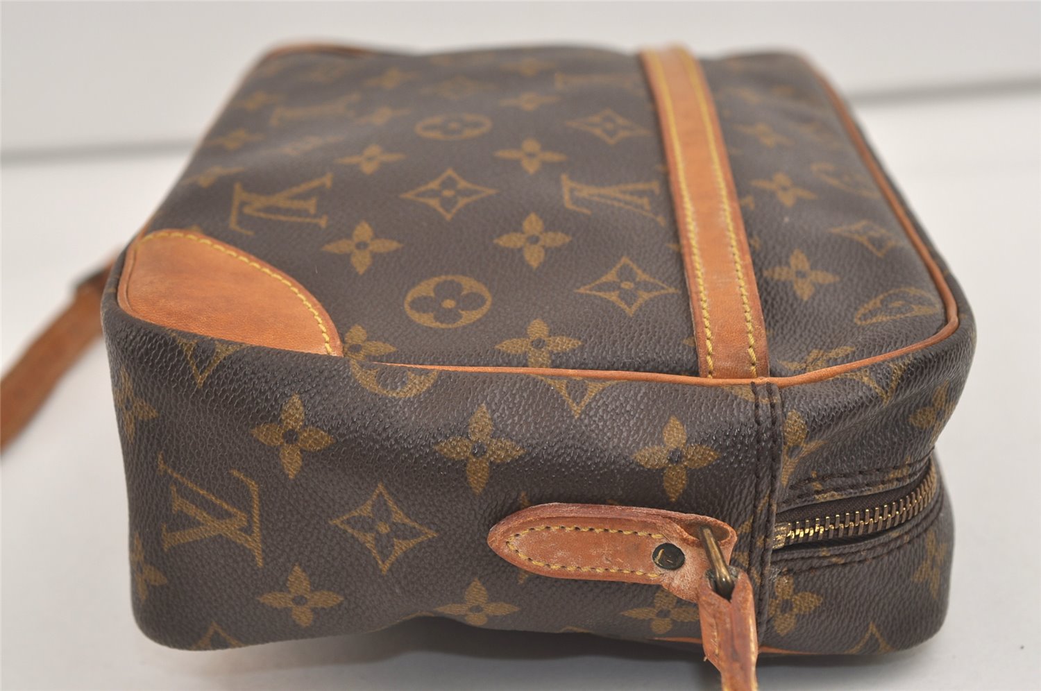 Authentic Louis Vuitton Monogram Trocadero 30 Shoulder Cross Bag M51272 LV 7611J