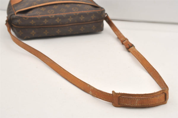 Authentic Louis Vuitton Monogram Trocadero 30 Shoulder Cross Bag M51272 LV 7611J