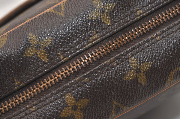 Authentic Louis Vuitton Monogram Trocadero 30 Shoulder Cross Bag M51272 LV 7611J