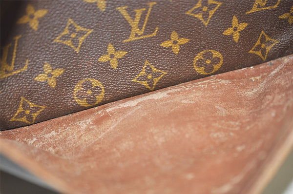 Authentic Louis Vuitton Monogram Trocadero 30 Shoulder Cross Bag M51272 LV 7611J