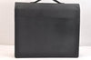 Authentic Louis Vuitton Taiga Serviette Kazan Briefcase Black M30802 LV 7611K