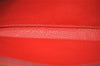 Authentic Louis Vuitton Empreinte Portefeuille Clemence Wallet M60169 Red 7613J