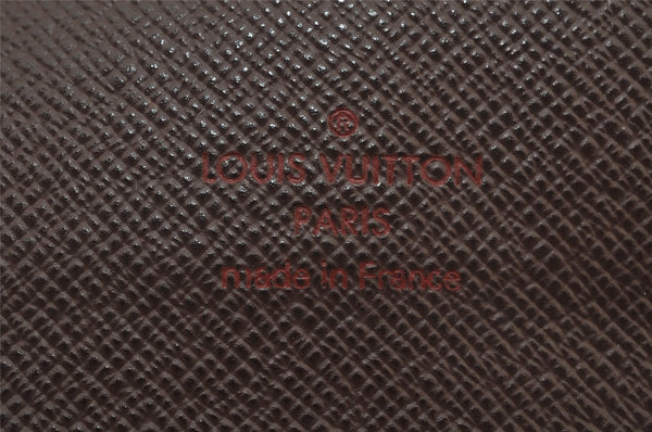 Authentic Louis Vuitton Damier Portefeuille Accordeon Wallet N60002 LV 7614J