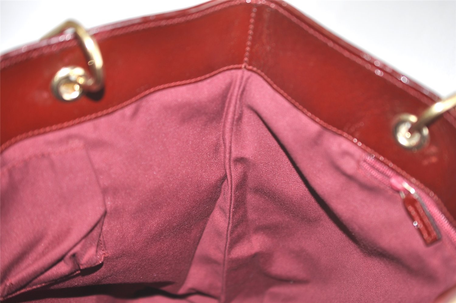 Authentic GUCCI Eclipse Shoulder Tote Bag GG Canvas Leather 120836 Brown 7615I