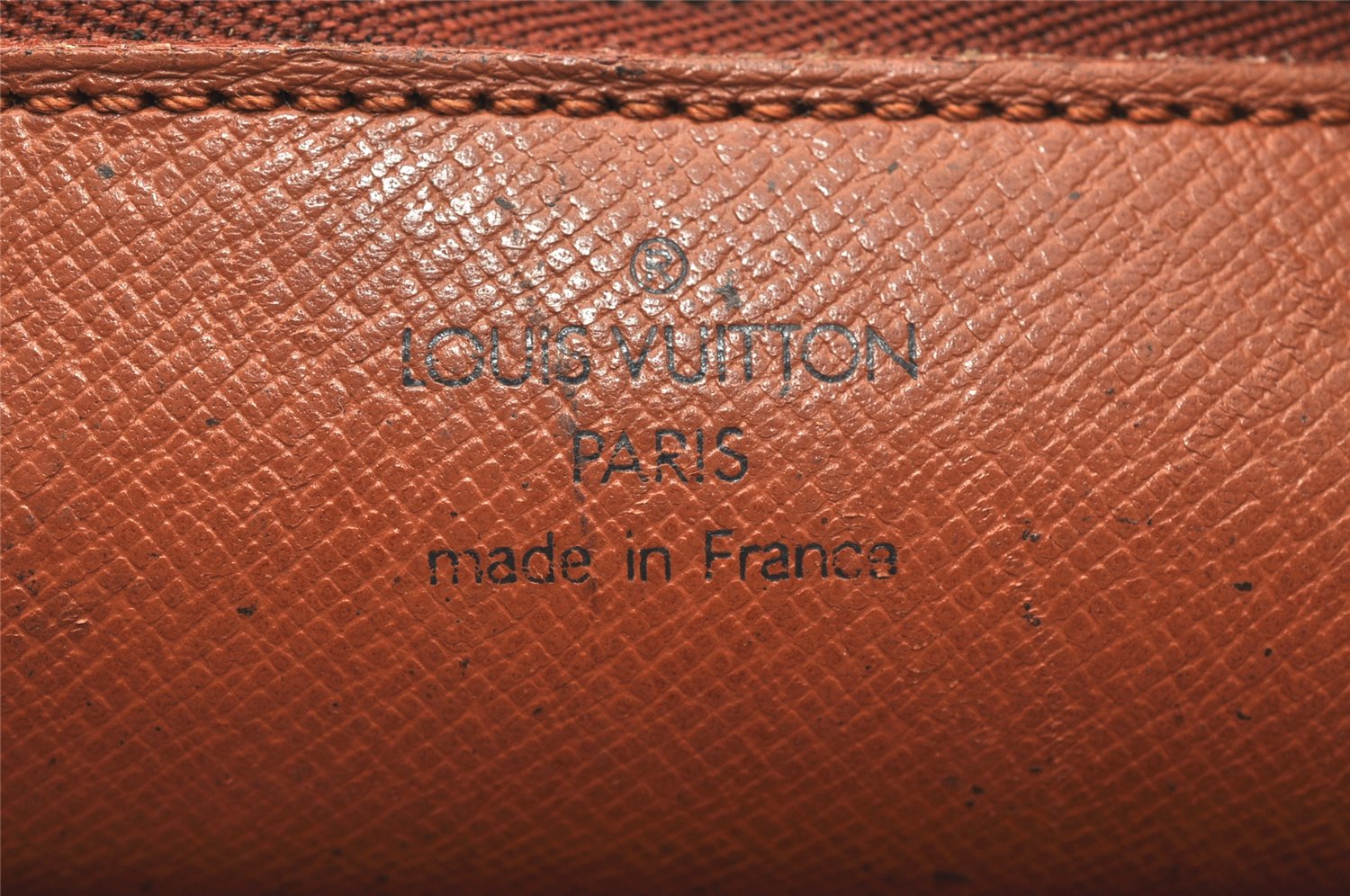 Authentic Louis Vuitton Monogram Marly Dragonne GM M51825 Clutch Bag Junk 7615K