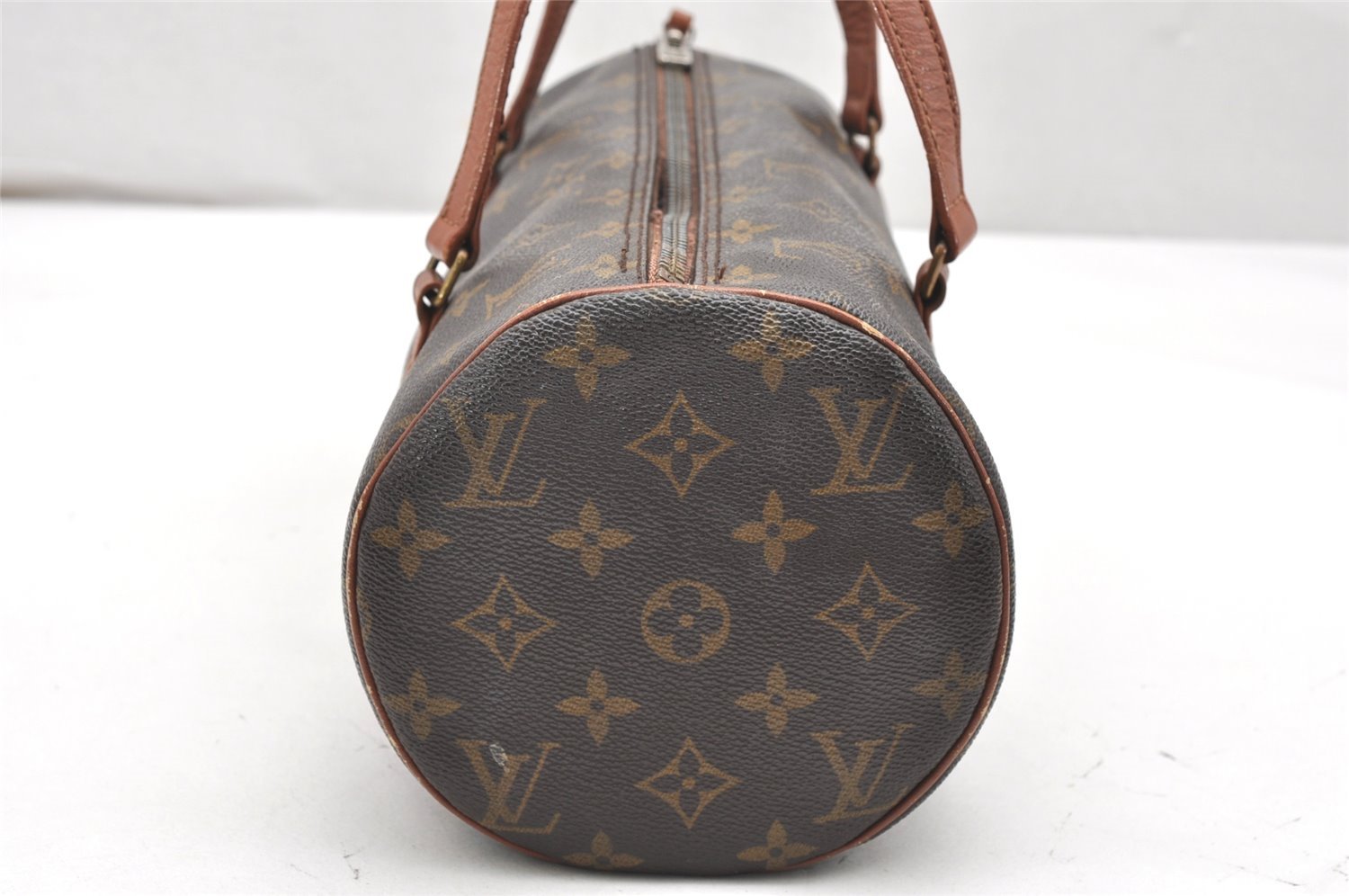 Authentic Louis Vuitton Monogram Papillon 30 Hand Bag Old Model LV Junk 7616K