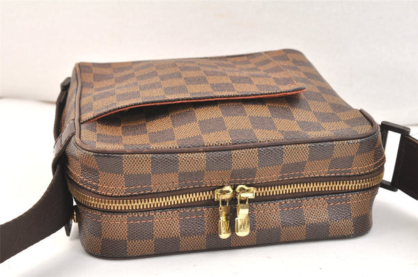 Authentic Louis Vuitton Damier Olav PM Shoulder Cross Body Bag N41442 LV 7617K