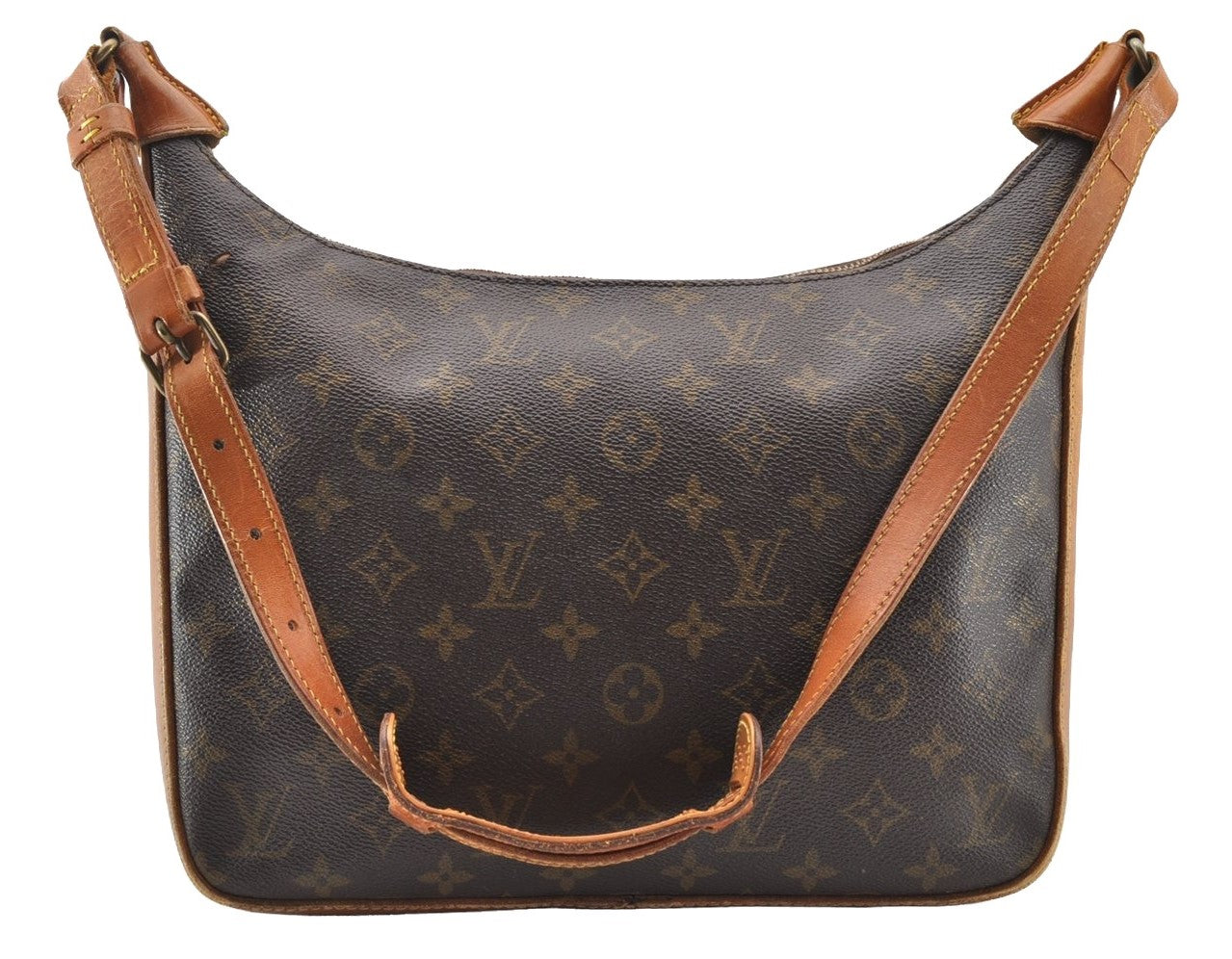 Authentic Louis Vuitton Monogram Boulogne 30 Shoulder Bag Old Model Junk 7618I
