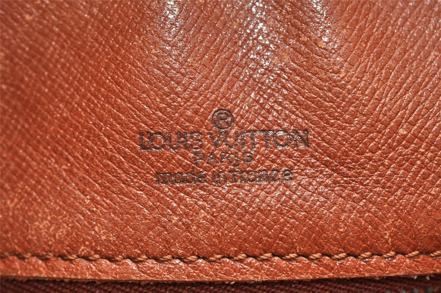 Authentic Louis Vuitton Monogram Boulogne 30 Shoulder Bag Old Model Junk 7618I