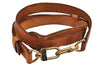 Authentic Louis Vuitton Leather Shoulder Strap Beige 35.6-42.7" LV 7618J