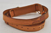 Authentic Louis Vuitton Leather Shoulder Strap Beige 35.6-42.7" LV 7618J