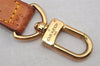 Authentic Louis Vuitton Leather Shoulder Strap Beige 35.6-42.7" LV 7618J