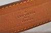 Authentic Louis Vuitton Leather Shoulder Strap Beige 35.6-42.7" LV 7618J