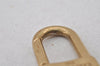 Authentic Louis Vuitton Leather Shoulder Strap Beige 35.6-42.7" LV 7618J