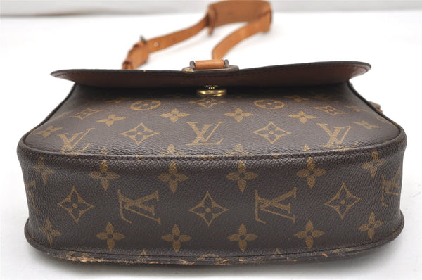 Authentic Louis Vuitton Monogram Saint Cloud GM M51242 Shoulder Cross Bag 7618K