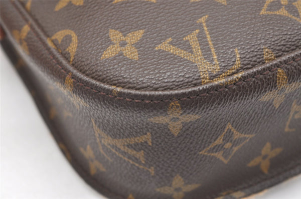 Authentic Louis Vuitton Monogram Saint Cloud GM M51242 Shoulder Cross Bag 7618K