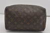 Authentic Louis Vuitton Monogram Speedy 25 Boston Hand Bag M41528 LV 7619I