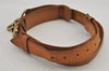 Authentic Louis Vuitton Leather Shoulder Strap Beige 41.3-48.2" LV 7619J